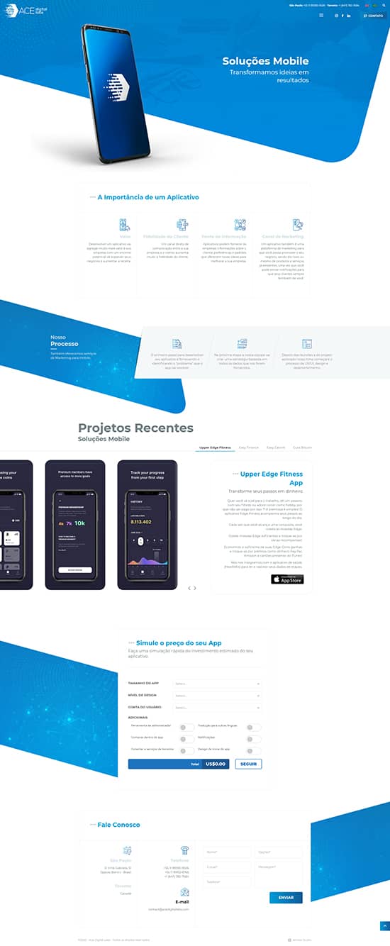Criação de Sites em São Paulo - Amaze Studio