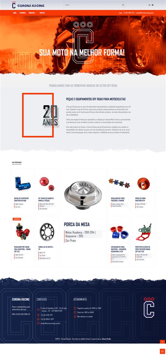Criação de Sites com Catálogo online | Amaze Studio