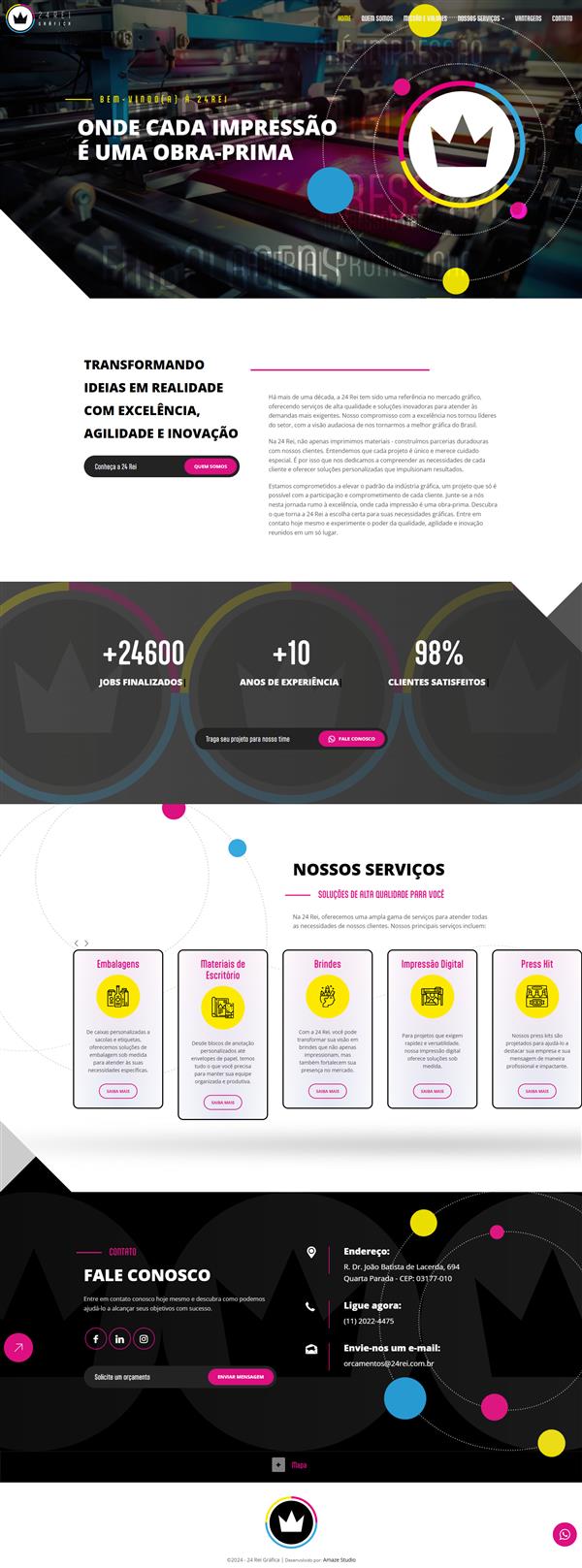 Criação de Sites Profissionais | Amaze Studio