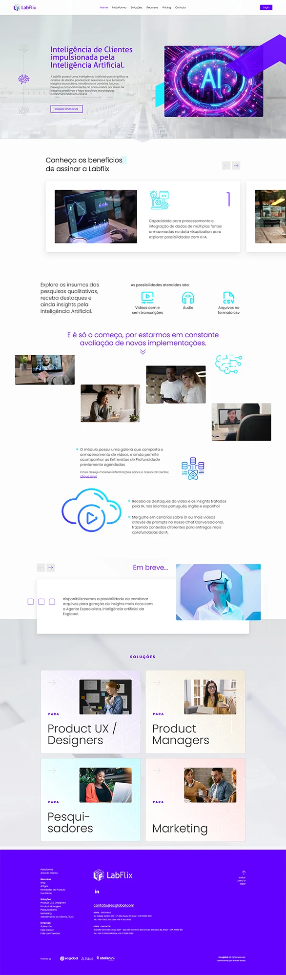 Criação de Sites Profissionais em WordPress | Amaze Studio