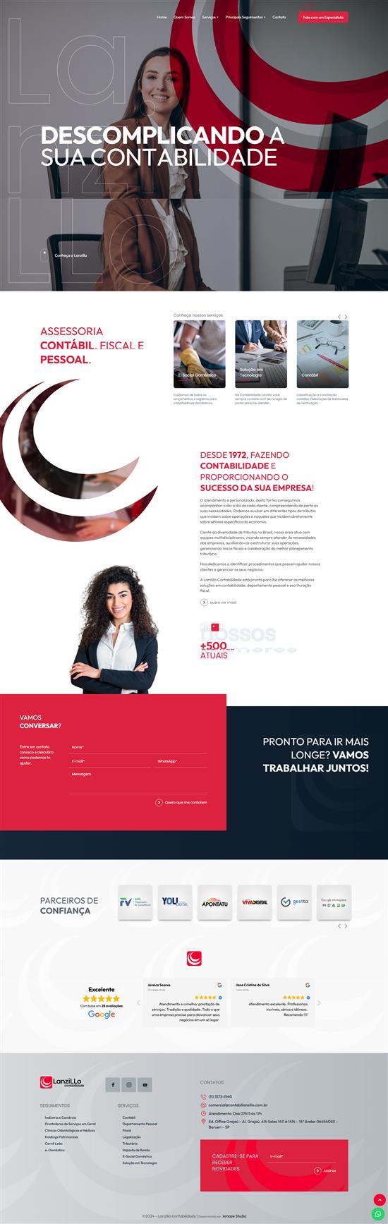 Amaze Studio | Criação de Sites para Contabilidade