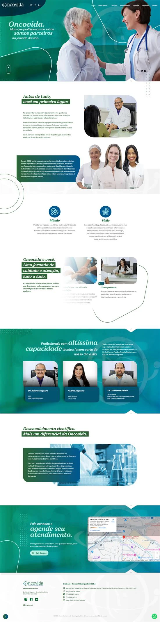 Criação de Sites Médicos para Clínicas, Consultórios e Hospitais | Amaze Studio