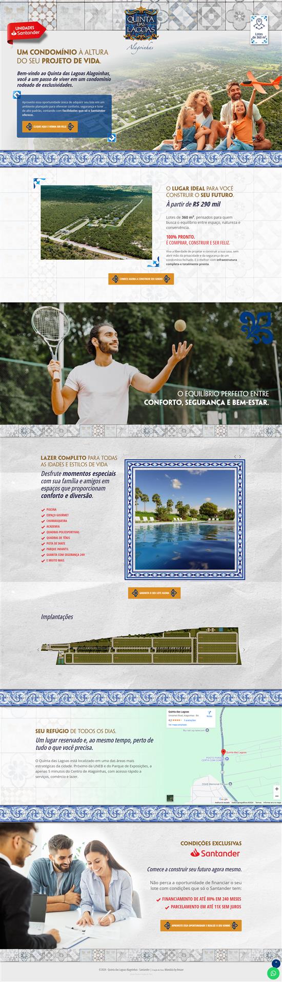 Criação de Landing Pages para empreendimentos imobiliários | Amaze Studio
