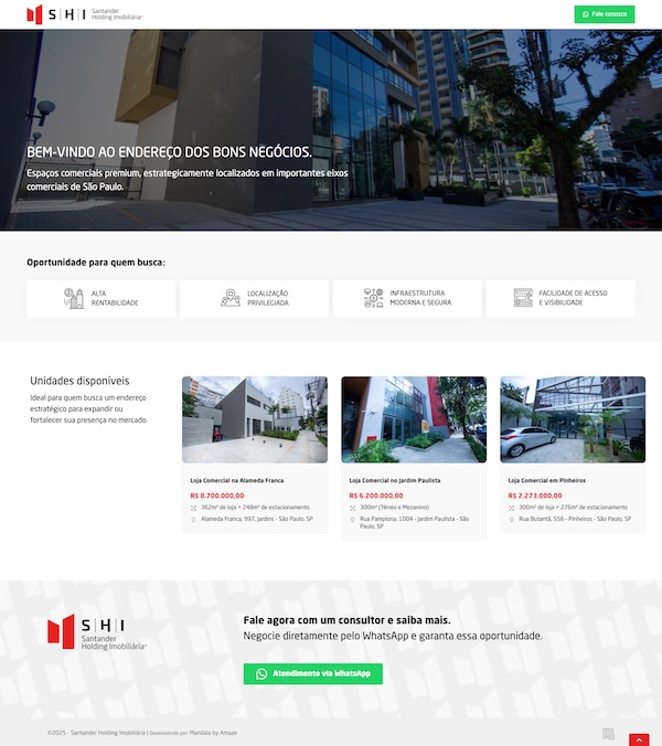 Criação de Sites Profissionais para Imobiliárias e sites de diretório | Amaze Studio