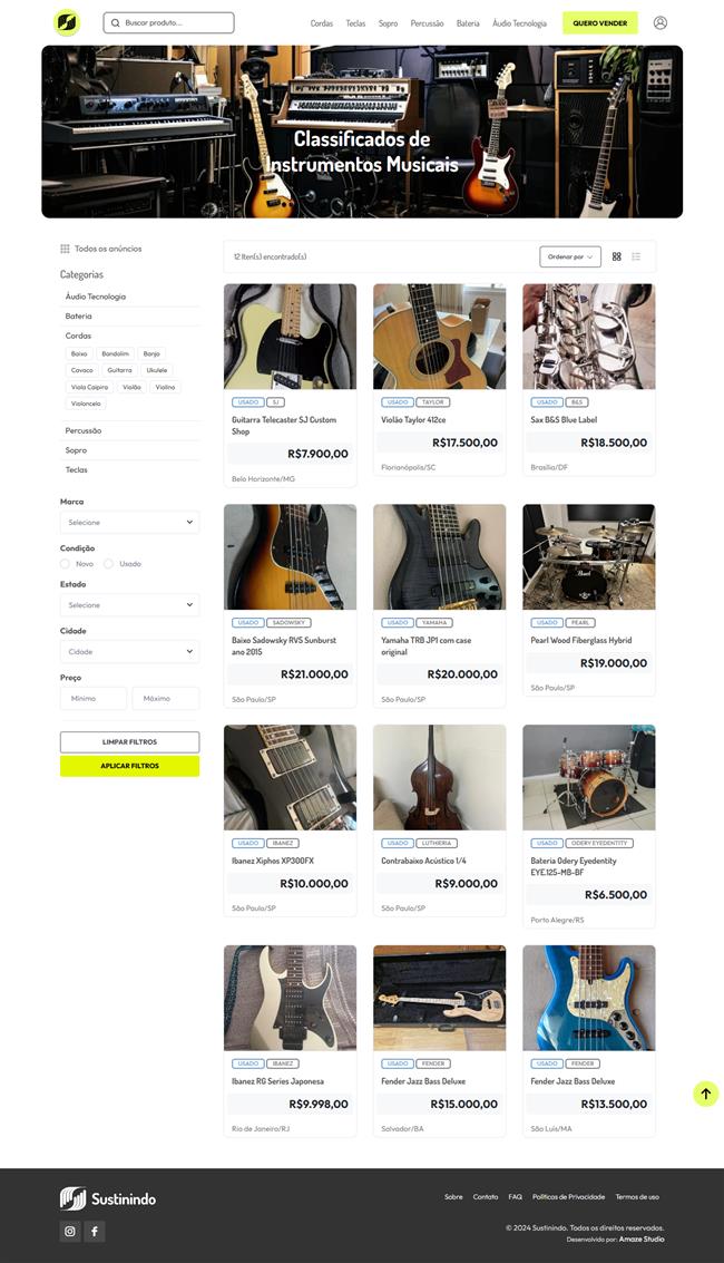 Amaze Studio | Criação de Sites Classificados e Diretórios