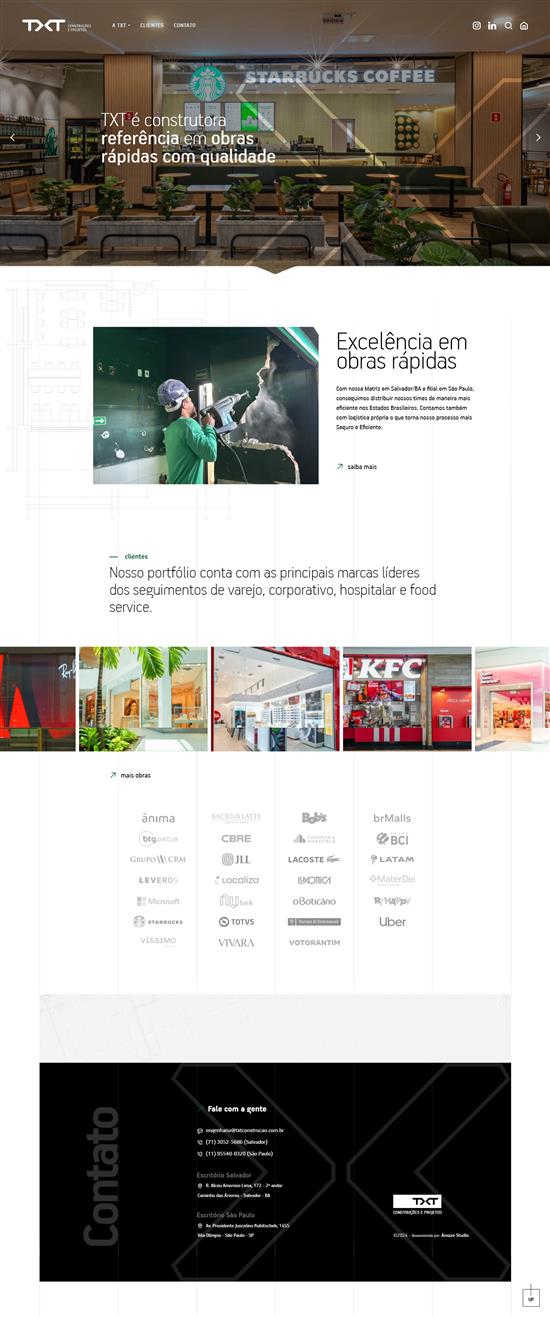 Criação de Sites para Construtoras | Amaze Studio